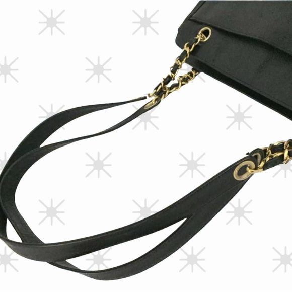 Chanel Triple CC Tote - Vintage 24k Gold-Plated Hardware - Picture 5 of 14